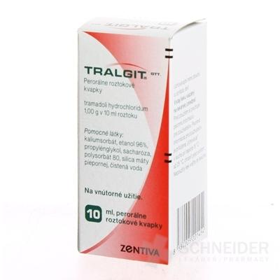 Tralgit 100 mg/ml perorálny roztok