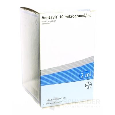 Ventavis 10 µg/ml roztok pre rozprašovač