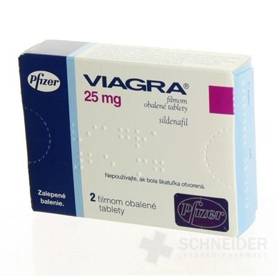 VIAGRA 25 mg filmom obalené tablety
