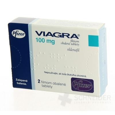 VIAGRA 100 mg filmom obalené tablety