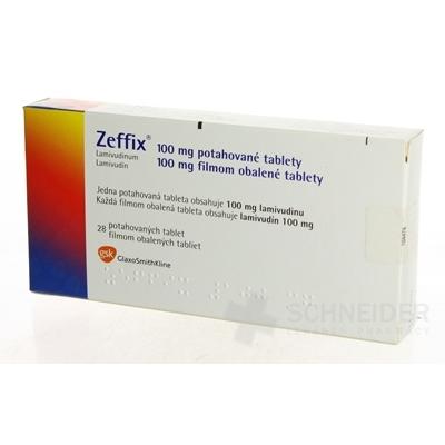Zeffix 100 mg filmom obalené tablety