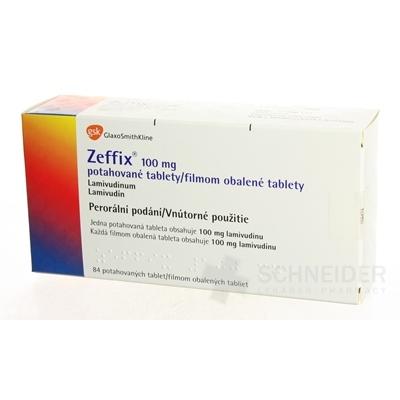 Zeffix 100 mg filmom obalené tablety