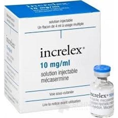 Increlex 10 mg/ml, injekčný roztok