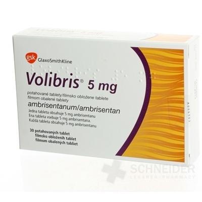 Volibris 5 mg filmom obalené tablety
