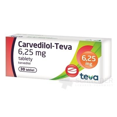 Carvedilol-Teva 6,25 mg