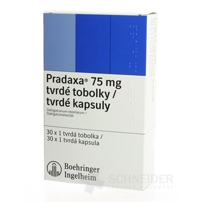 Pradaxa 75 mg tvrdé kapsuly