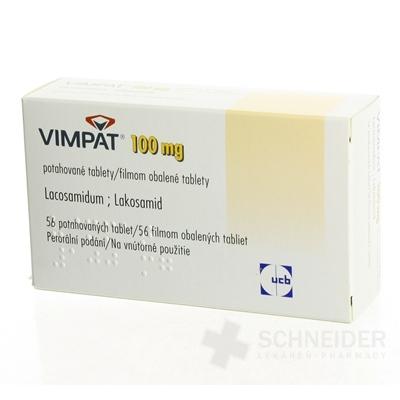 Vimpat 100 mg filmom obalené tablety