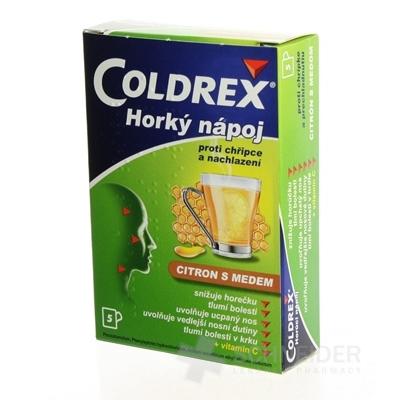 Coldrex Horúci nápoj Citrón s medom