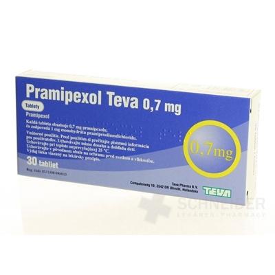 Pramipexole Teva 0,7 mg tablety