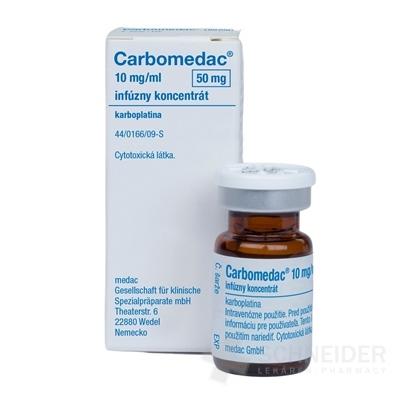 Carbomedac 10 mg/ ml koncentrát na infúzny roztok
