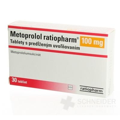 Metoprolol ratiopharm 100 mg