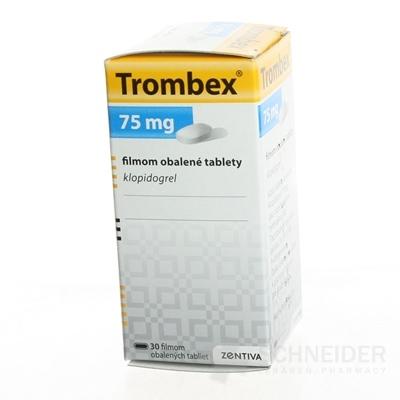 Trombex 75 mg filmom obalené tablety