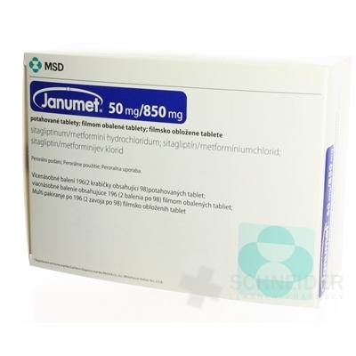 Janumet 50 mg/850 mg