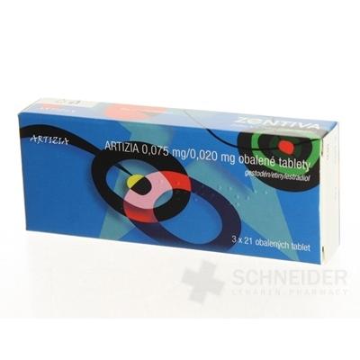 ARTIZIA 0,075 mg/0,020 mg obalené tablety