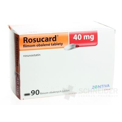 Rosucard 40 mg filmom obalené tablety