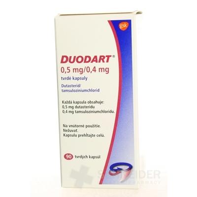 Duodart 0,5 mg/0,4 mg tvrdé kapsuly