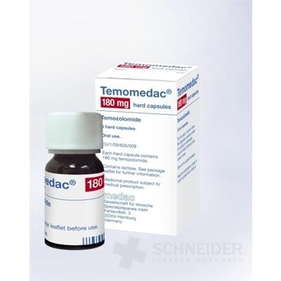 Temomedac 180 mg tvrdé kapsuly