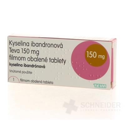 Kyselina ibandrónová Teva 150 mg