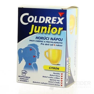 Coldrex Junior Citrón 10vreciek