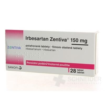 Irbesartan Zentiva 150 mg