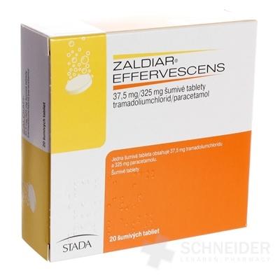 ZALDIAR EFFERVESCENS 37,5 mg/325 mg šumivé tablety