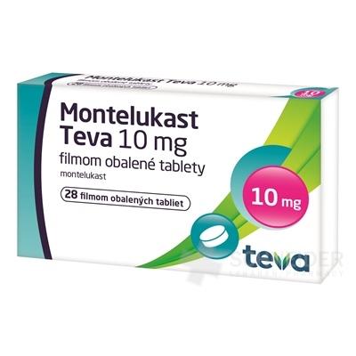 Montelukast Teva 10 mg filmom obalené tablety
