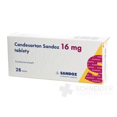 Candesartan Sandoz 16 mg tablety