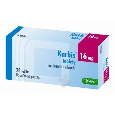 Karbis 16 mg tablety