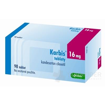 Karbis 16 mg tablety