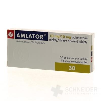 Amlator 10 mg/10 mg filmom obalené tablety