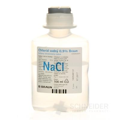Chlorid sodný B. Braun 0,9 % infúzny roztok