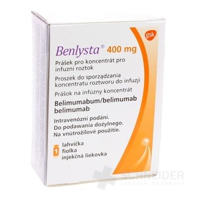 Benlysta 400 mg prášok na infúzny koncentrát