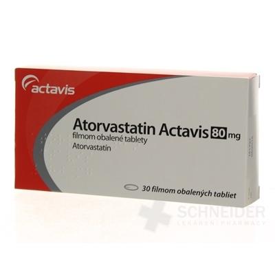 Atorvastatin Actavis 80 mg
