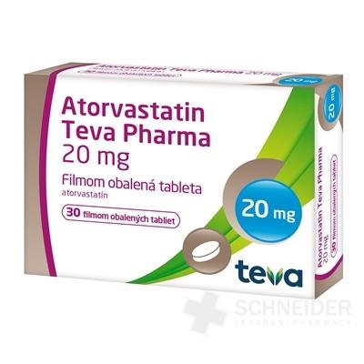Atorvastatin Teva Pharma 20 mg