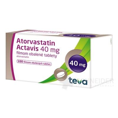 Atorvastatin Actavis 40 mg