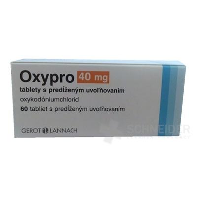Oxypro 40 mg tablety s predĺženým uvoľňovaním