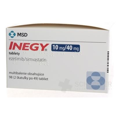 INEGY 10 mg/40 mg tablety