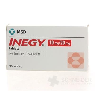 INEGY 10 mg/20 mg tablety