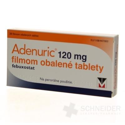 Adenuric 120 mg filmom obalené tablety