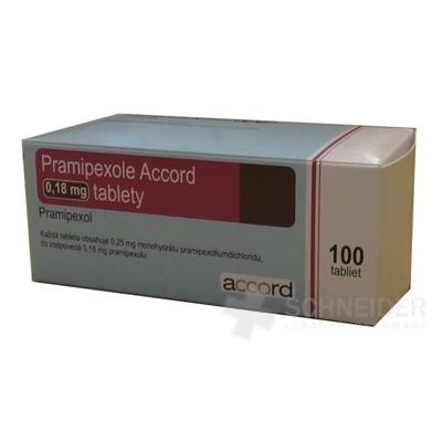 Pramipexole Accord 0,18 mg tablety