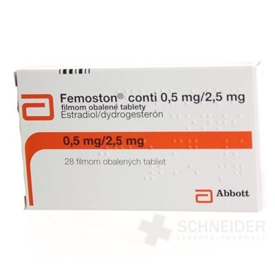 Femoston conti 0,5 mg/2,5 mg