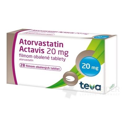 Atorvastatin Actavis 20 mg