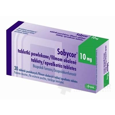 Sobycor 10 mg filmom obalené tablety