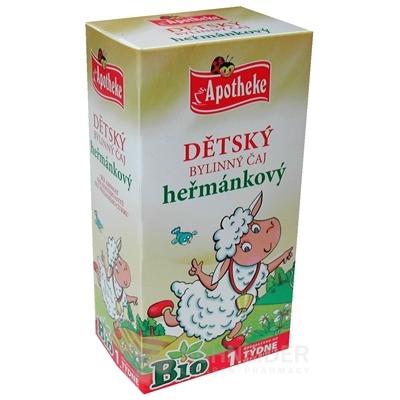 APOTHEKE BIO DETSKÝ BYLINNÝ ČAJ RUMANČEKOVÝ