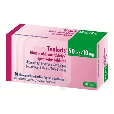Tenloris 50 mg/10 mg filmom obalené tablety
