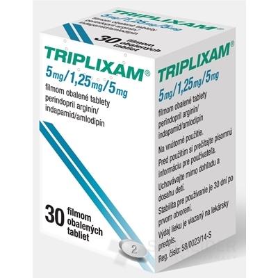 TRIPLIXAM 5 mg/1,25 mg/5 mg