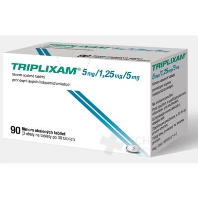 TRIPLIXAM 5 mg/1,25 mg/5 mg