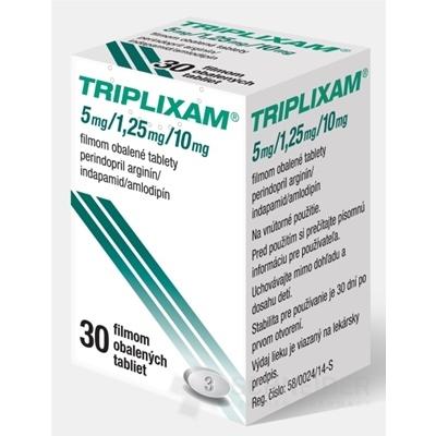 TRIPLIXAM 5 mg/1,25 mg/10 mg