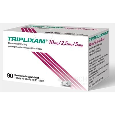 TRIPLIXAM 10 mg/2,5 mg/5 mg