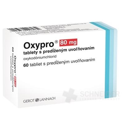 Oxypro 80 mg tablety s predĺženým uvoľňovaním